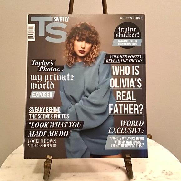 NEW Taylor Swift Reputation Magazine Poster RARE - Picture 2 of 8